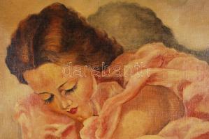 Pálvölgyi jelzéssel: Balerina. Olaj, vászon, 70×50 cm