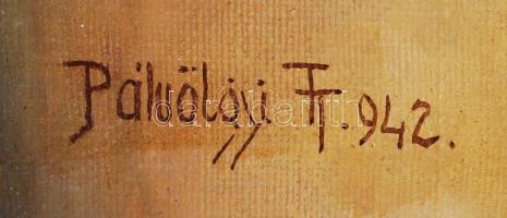 Pálvölgyi jelzéssel: Balerina. Olaj, vászon, 70×50 cm