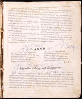 Üstökös. Hetente megjelenő képes élclap. XIX. évfolyam, 1868. Laptulajdonos: Jókai Mór. Felelős szer...