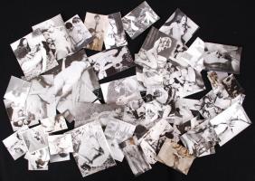 1950-1970 99db erotikus és pornó fotó, közte leszbikus jelenetek is, vegyes minőségben és méretben /...