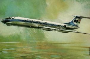 20 db modern közlekedés témájú, vegyes minőségű motívumlap, főként repülőt, autót, hajót, vonatot áb...