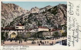 Kotor castle gate