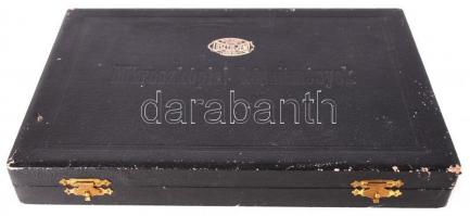 Cca 1920 "Mikroszkópiai készítmányek", készítő: Lusztig Jenő. A budapesti Kir. Magyar Pázm...