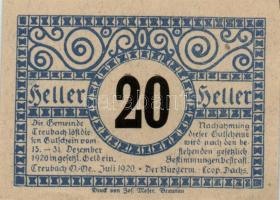Ausztria 1920. 10db városi szükségpénz T:I,I-
Austria 1920. 10 pcs of necessitiy notes C:UNC,AU