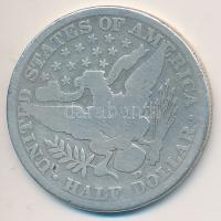 Amerikai Egyesült Államok 1906D 1/2$ Ag T:3,3-
USA 1906D 1/2 Dollar Ag C:aF