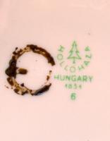 Hollóházi sirály, kézzel festett, jelzett, hibátlan, m:24 cm, h:18 cm