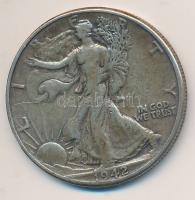 Amerikai Egyesült Államok 1942. 1/2$ Ag T:2-,3 USA 1942. 1/2 Dollar Ag C:aVF