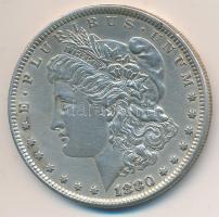 Amerikai Egyesült Államok 1880. 1$ Ag Morgan T:2 k. USA 1880. Morgan Dollar Ag C:XF scratched