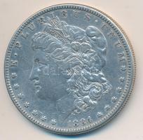 Amerikai Egyesült Államok 1884. 1$ Ag "Morgan" T:2- USA 1884. "Morgan" Dollar Ag C:VF