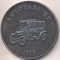 2003. "FŐTAXI AUTÓKÖZLEKEDÉSI ÉS SZOLGÁLTATÓ RT. 90 éves" fém emlékérem (60mm) dísztokban ...