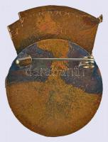 ~1970. "MHSZ Eredményes Munkáért" zománcozott kitüntető jelvény eredeti dísztokban T:1