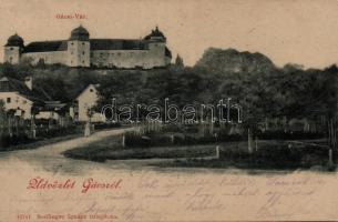 Gács, Vár; Redlinger Ignácz tulajdona / castle