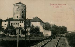 Zsolna, Budatin castle, railroad