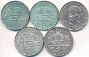 1992-1994. 200Ft Ag "MNB" / "Deák" (5x) T:2,2-