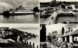 155 db modern, fekete-fehér magyar városképes lap / 155 modern, black and white Hungarian postcards