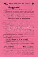 Nemzeti Szocialista Fajvédő Szolgálat röplapja