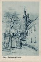 10 db régi, használatlan, ukrán képeslap: Kamenets, Podolia / 10 unused Ukrainian postcards: Kamenet...