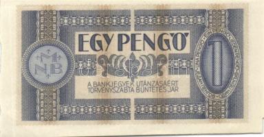 1938. 1P "H 966 / 076540" tépett ívszéllel és vágáshibával! T:II