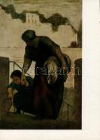 233 modern, művészeti reprodukció lap, benne több nem képeslap / 233 modern, artistic reproduction p...