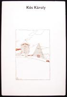 Kós Károly mappa. 12 db nyomat reprodukció. Budapest 1979.Corvina.
