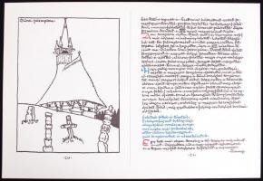 Kós Károly mappa. 12 db nyomat reprodukció. Budapest 1979.Corvina