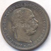 Ausztria 1899. 1K Ag T:2-
Austria 1899. 1 Corona Ag C:VF