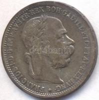 Ausztria 1893. 1K Ag T:2-
Austria 1893. 1 Corona Ag C:VF