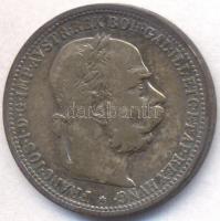 Ausztria 1895. 1K Ag T:2-
Austria 1895. 1 Corona Ag C:VF