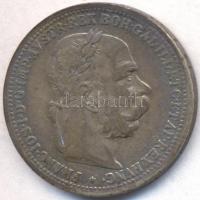 Ausztria 1894. 1K Ag T:2-
Austria 1894. 1 Corona Ag C:VF