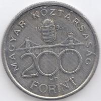 1993. 200Ft fém hamisítvány T:2-