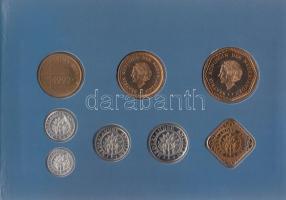 Holland Antillák 1992. 1c - 2-1/2G 7+1db-os forgalmi sor dísztokban! T:BU
Netherlands Antilles 1992....