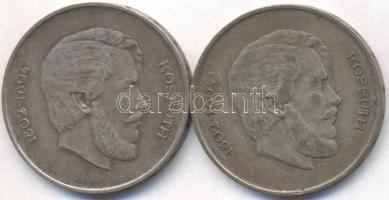 1947. 5Ft Ag "Kossuth" (2x) T:3