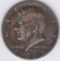 Amerikai Egyesült Államok 1968D. 1/2$ Ag "Kennedy" T:2-
USA 1968D. 1/2 Dollar Ag "Ken...