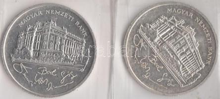 1992. 200Ft Ag "MNB" (2x) T:2