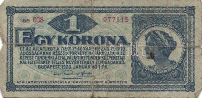 32db-os magyar bankjegy gyűjtemény a korona és a pengő időszakból T:vegyes