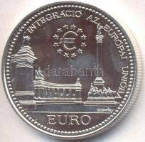 1998. 2000Ft Ag "Integráció az EU-ba - EURO II" T:BU Csak 3000db!