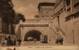 Rome, tunnel by Quirinale (EK)