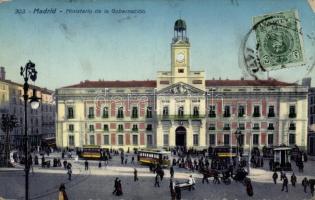 Madrid, Ministry of Interior, tram (fl)