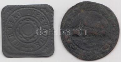 1849-1866. "Lánchíd" Cu bárca + 1866-1918. "Lánchíd" horgany bárca T:2-