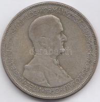 1930. 5P Ag "Horthy-jobbra" T:3