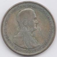 1930. 5P Ag "Horthy-jobbra" T:3