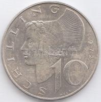 Ausztria 1972. 10Sch Ag T:2- Austria 1972. 10 Schilling Ag C:VF