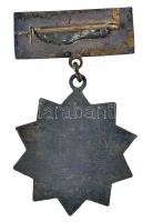~1960. "A Kisipari Szövetkezet Kiváló Dolgozója" zománcozott Br csillag formájú jelvény er...