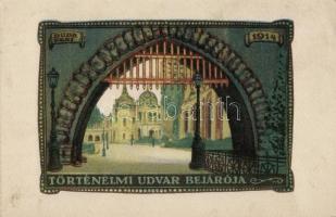 2 db nem képeslap hátoldalú, Szekeres Budapest-grafika