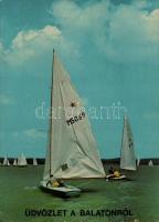 104 db modern képeslap: 84 db modern magyar városképes lap és 20 db modern képeslap vitorlásokról / ...