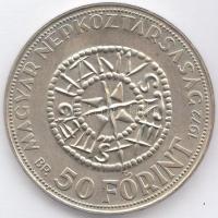 1972. 50Ft Ag "Szent István" T:BU