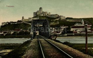 Trencsén, railroad bridge