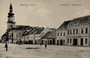 Modor, main square, Hotel Post