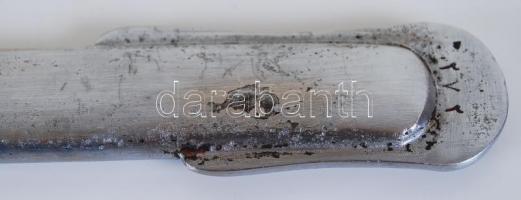 1910 1890-es mintájú török legénységi kard. Pengetőben arab nyelvű beütés "Karl Eichhorn Rossba...