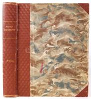 1932 A Képzőművészet teljes évfolyama bekötve  félvászon kötésben. Néhány lap kijár